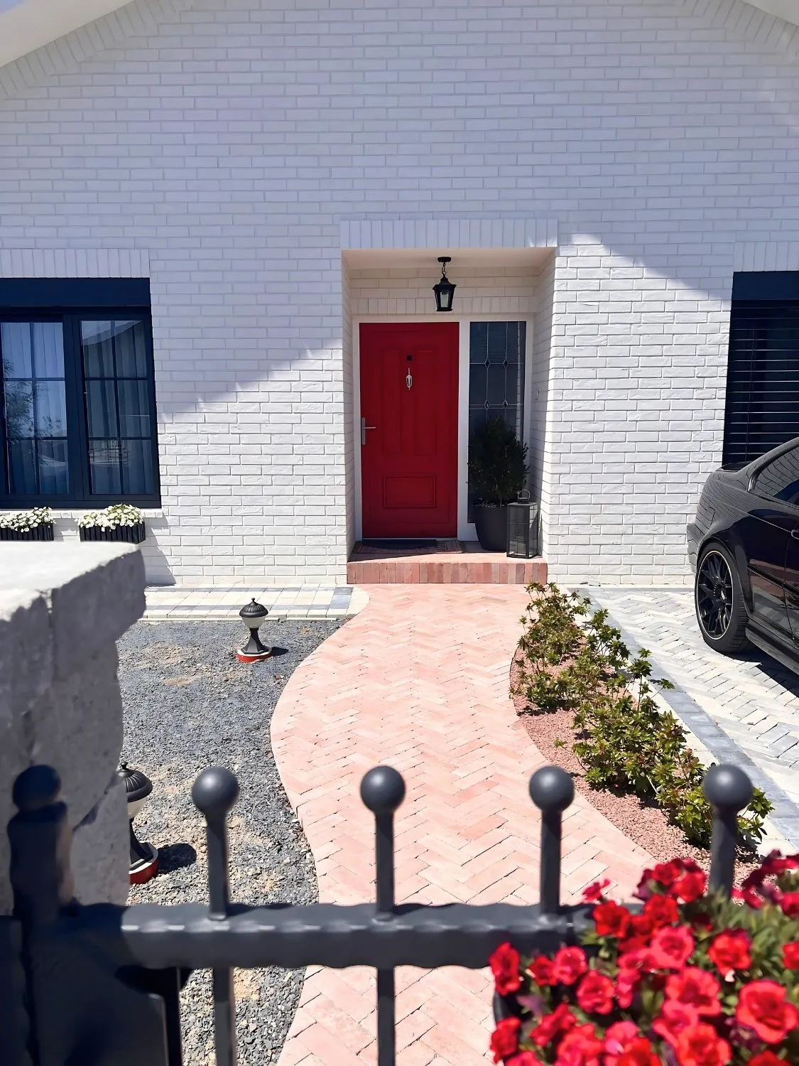 Vstupní chodník v rovnováze Vstupní chodník v rovnováze