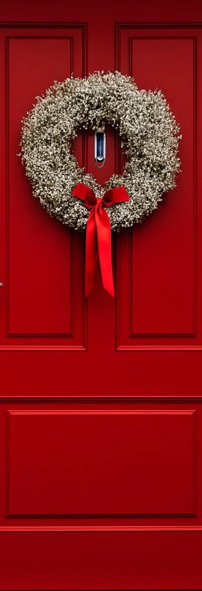 Červené dveře jako ochrana domova a podpora majitele Červené dveře jako ochrana domova a podpora majitele