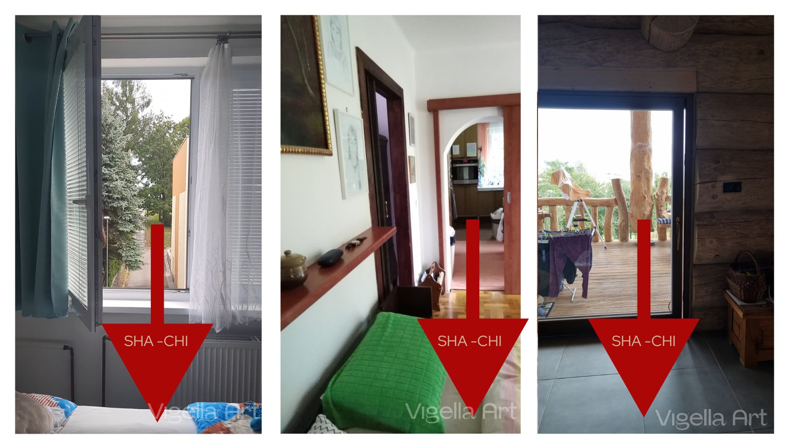 sha chi nepriazniva energia spalne hlavny vchod vstup vo feng shui